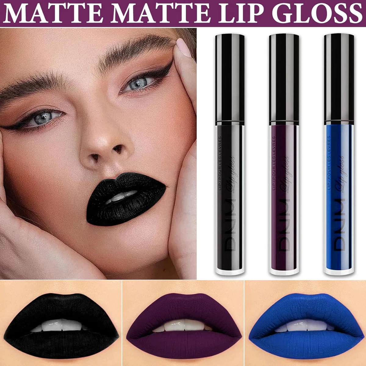 Dark blue best sale matte liquid lipstick