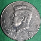 1996-D Kennedy Half Dollar Collection Coin 50c US Coin Free Shipping