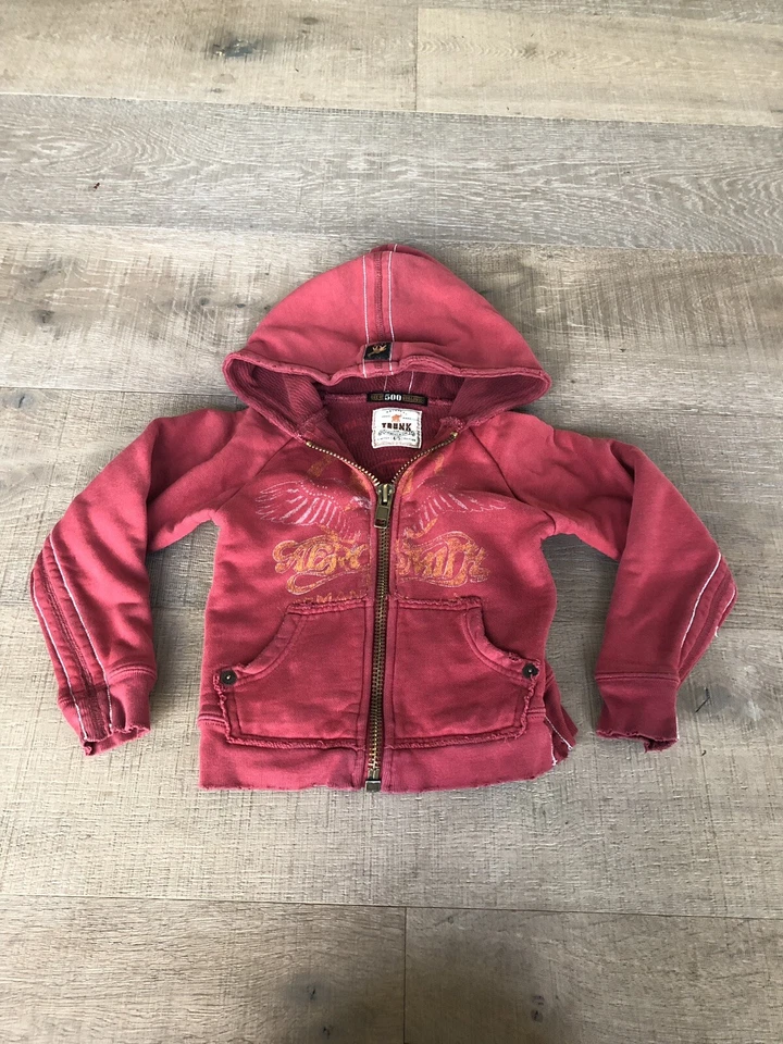 Sudadera con capucha y cremallera True Religion para niños talla 5 años niño o niña Foto 3 de 4