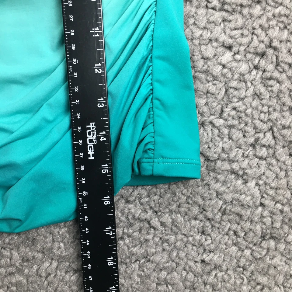 Lote de 2 Camisetas Tankini Joe Boxer para Mujer Talla S Sin Tirantes Sólidas Florales Torcidas-Frente Foto 4 de 4