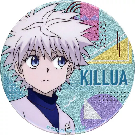 Badge Bins Killua Zoldyck Closed Mouth Glitter Can Vol.3 Hunter Jump