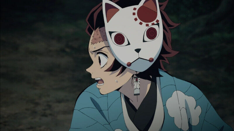 Demon Slayer Tanjiro Kamado & Fox Mask