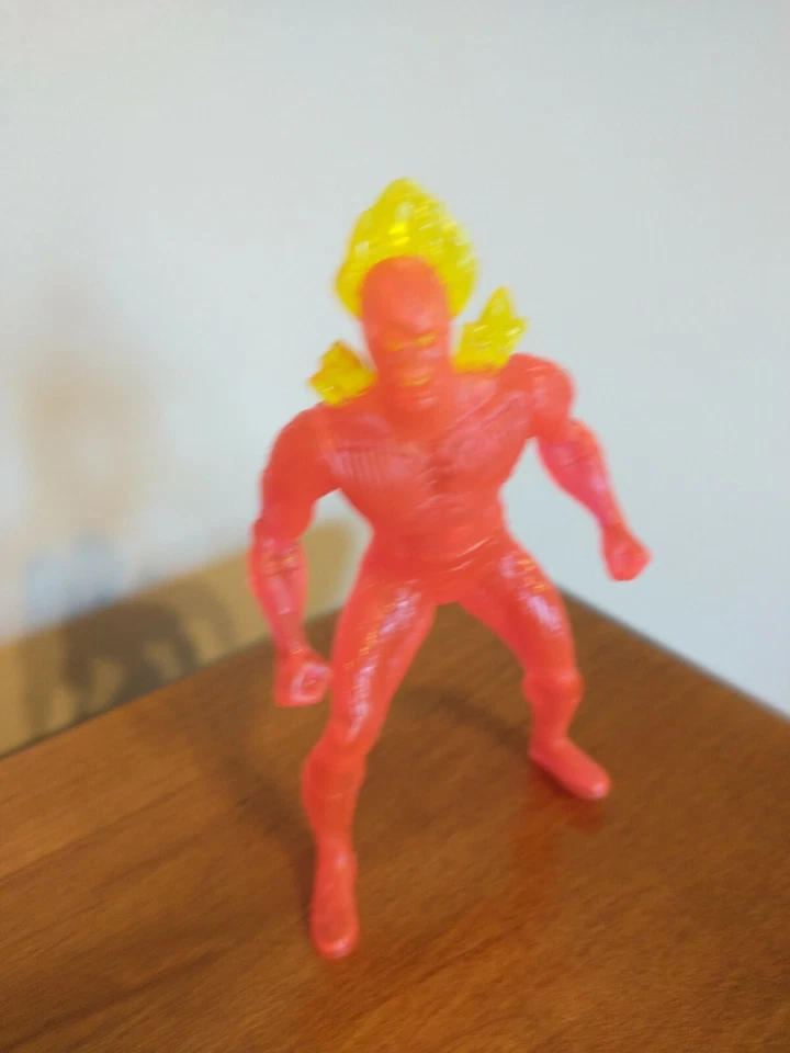 Figura de acción McDonald’s Happy Meal Fantastic Four Human Torch G11 Foto 3 de 4