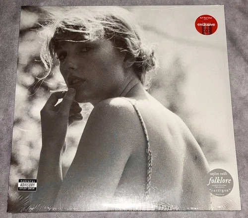TAYLOR SWIFT - Folklore Target Exclusive Red Vinyl 2LP. New and Sealed.