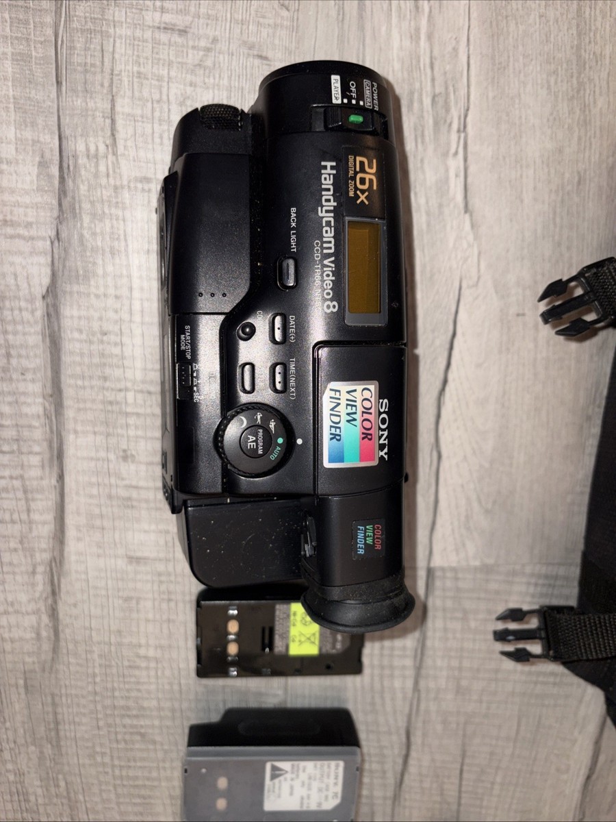 Sony Handycam CCD-TR66 8mm Analog Camcorder for sale online | eBay