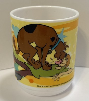 VTG Scooby-Doo & Shaggy Kids Cup Zak Design Hannah Barbera 1999 Cute Collectible