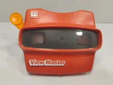Vintage 3D View Master Viewer Red Classic Viewmaster Toy Slide Viewer USA