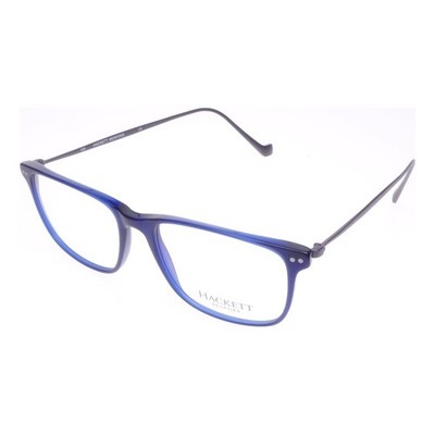 Hackett Bespoke Brille Herren Damen  Blau Rechteckig HEB238 683 Kunststoff