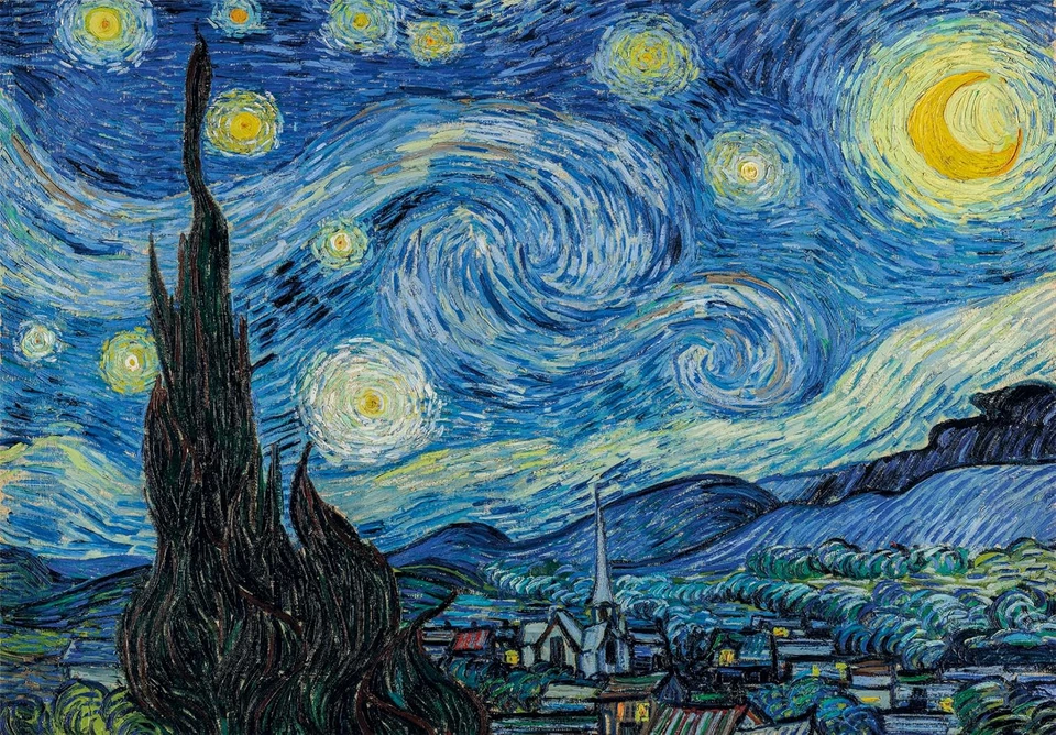 - Puzzle Van Gogh 1000 Pezzi Arte per Adulti E Ragazzi, Museum Collection, Tema  - Immagine 2 di 4