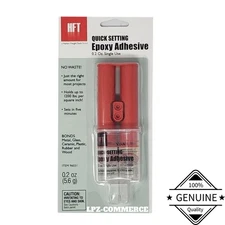 HFT 0.2 oz Single Use Quick Setting Epoxy Adhesive Strong Bond Multi Surface