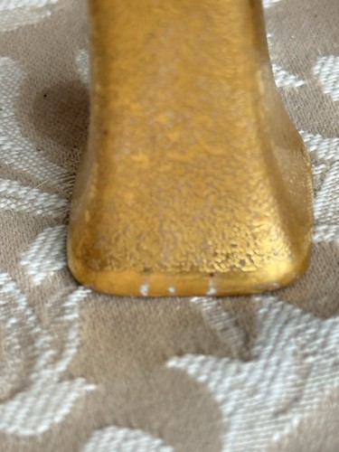 Pickard Gold Textured Square Salt & Pepper Shaker Set w/ Stoppers Small Size - Bild 13 von 17