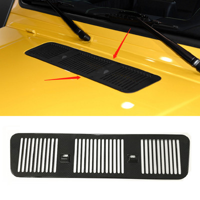 Dry Carbon Car Front Hood Air Intake Vent Cover Trim For Benz W463 G63 2008-2018