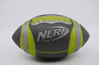 Nerf Pro Grip Football Green Grey 2012 Hasbro Throw Like A Pro! Ball N-Sports