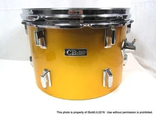 NEW CB-700 PERCUSSION 14" x 10" Marching DRUM w/ Internal Muffler Orange Pearl