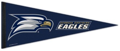GEORGIA SOUTHERN EAGLES Official NCAA Team Premium Felt Collectors 12x30 PENNANT