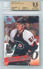 2008-09 Ultra Claude Giroux Rookie Graded BGS 10 9 9.5 9.5 
