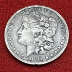 ✨ Storage Find ✨ 1881 S Morgan Silver Dollar $1 90% Silver Coin