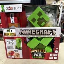 Minecraft HRR48 Exploding RC Creeper, Lights & Sounds, 10 Explosion Particles &