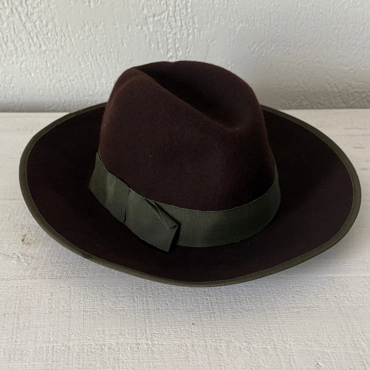 Vintage Plaza Suite by Betmar 1970-80s Deep Purple/Eggplant Hat with Ribbon Betmar Purple Hats for Women for sale | eBay main image 2