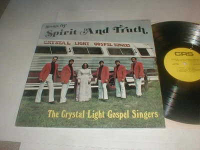 Crystal Light Gospel Singers SPIRIT & TRUTH Private LP North Carolina Soul Blues - Image 1 of 3