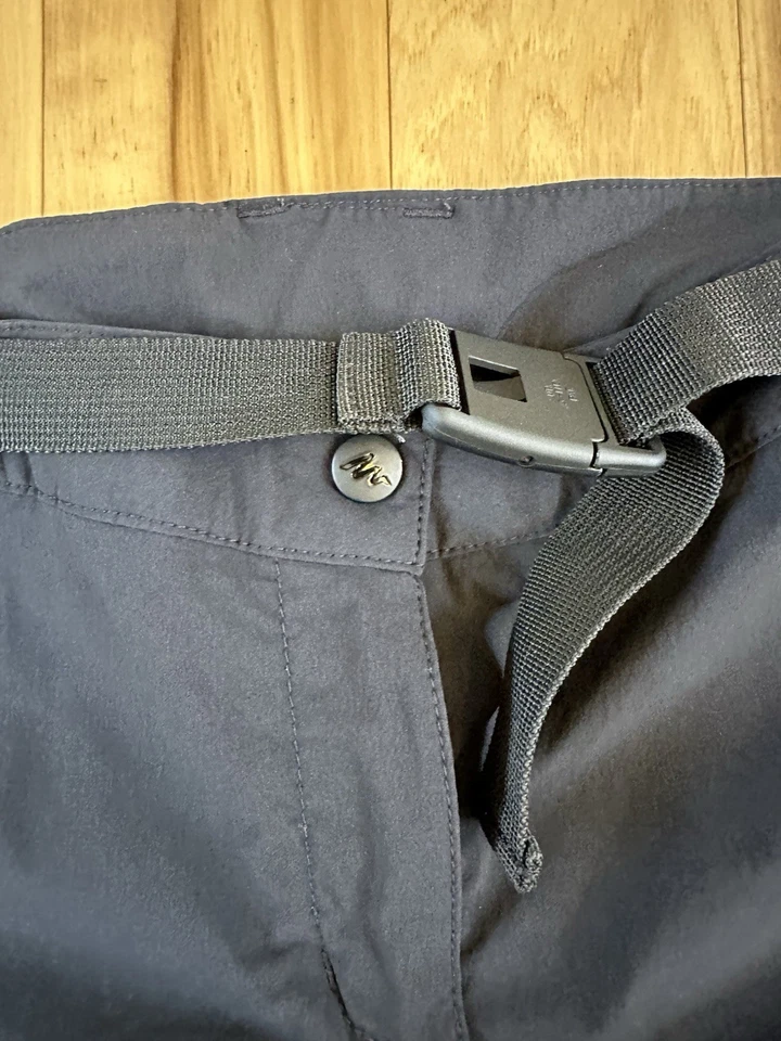 Pantalones Decathlon Mujer’s 30 x 31 Negro Quechua MH500 Senderismo Rendimiento Secado Rápido Foto 4 de 4