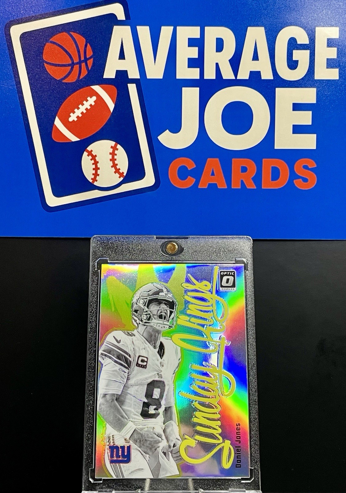 2024 Donruss Optic Daniel Jones Sunday Kings #29 Giants
