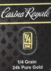 24k Gold Grain Lot .999 Fine Gold Cards 1/2 1/4 1/8 Grain Mixed Bundle — photo 8