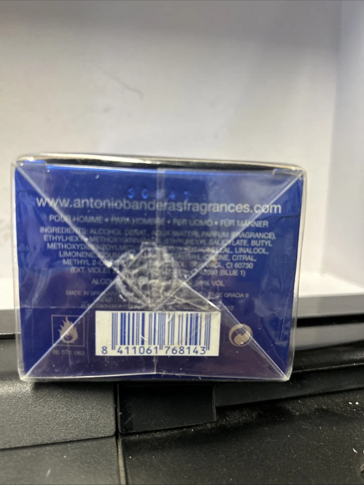 Antonio Banderas电动诱惑蓝色淡香水喷雾3.4盎司 — 第 4/4 张图片