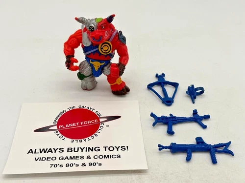 1991 Groundchuck Complete Vintage TMNT Ninja Turtles Figure