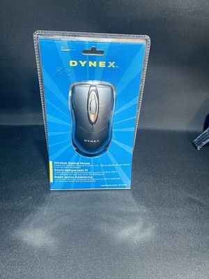  Dynex Wireless Optical Mouse New Sealed USB Computer Mouse PC Laptop 