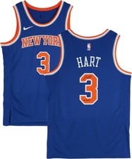 Josh Hart New York Knicks Signed Nike 22-23 Icon Edition Swingman Jersey w/Insc