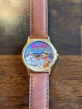 VINTAGE Club Camel Swiss Watch; Genuine Leather Band 1990’s