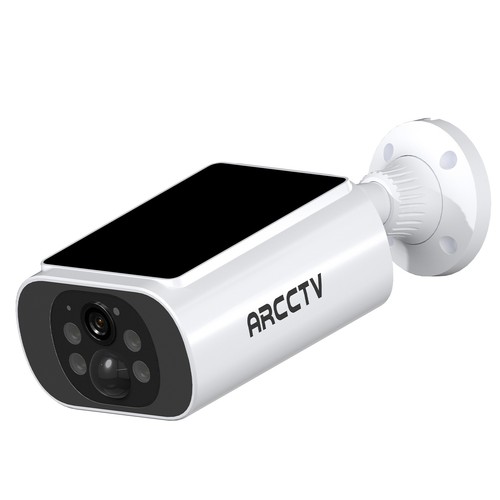 ARCCTV 4MP Wireless Solar Battery Powered WiFi Security Camera CCTV Home Outdoor