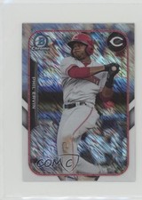 2015 Bowman The Farm's Finest Chrome Mini Shimmer Refractor Phil Ervin c7w