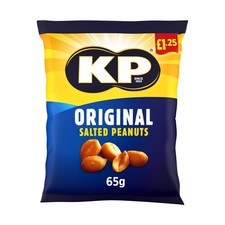 KP Original Salted Peanuts 16 x 65g PMP