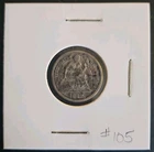 1888 USA Seated Liberty Silver Dime - F-12 Grading #105
