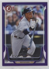 2014 Bowman Purple 6/10 Carlos Gomez #25 13iq