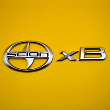 Oem 2004-2006 Scion Xb Rear Emblem Badge Set Logo Nameplate 75441-52070 Oem 2004-2006 Scion Xb Rear Emblem Badge Set Logo Nameplate 75441-52070