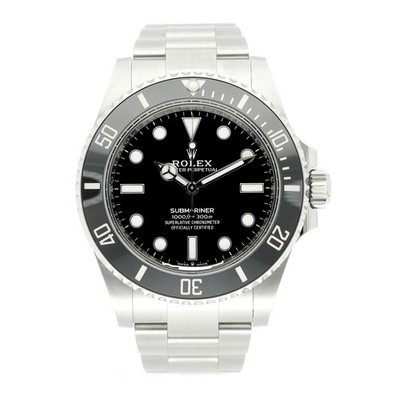 ROLEX SUBMARINER NO DATE 124060 FULL SET UNWORN 2026 LC100