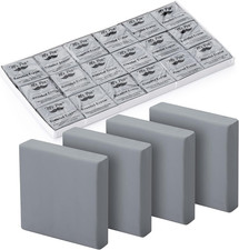Mr. Pen- Kneaded Erasers, 1.44" X 1.36", 18 Pack, Gray