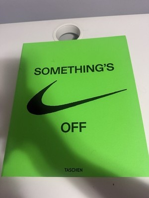Virgil Abloh x Nike ICONS  Somethings Off  Book Off-White Hardcover Sealed
