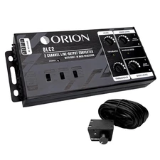Orion OLC2 2-Channel Car Stereo Line Output Converter Bass Processor Bass Knob