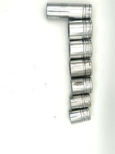 Snap-on 3/8  Drive SAE Socket Lot 7pc Mixed S...