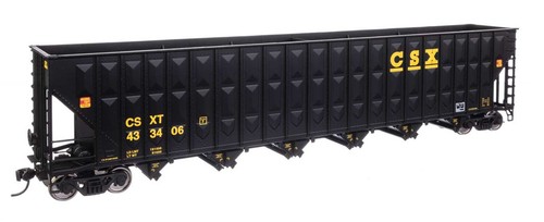 Walthers Mainline ~ Escala HO ~ 73' Tolva para astillas de madera ~ CSX #433406 ~ 910-56343 | Zustand: New