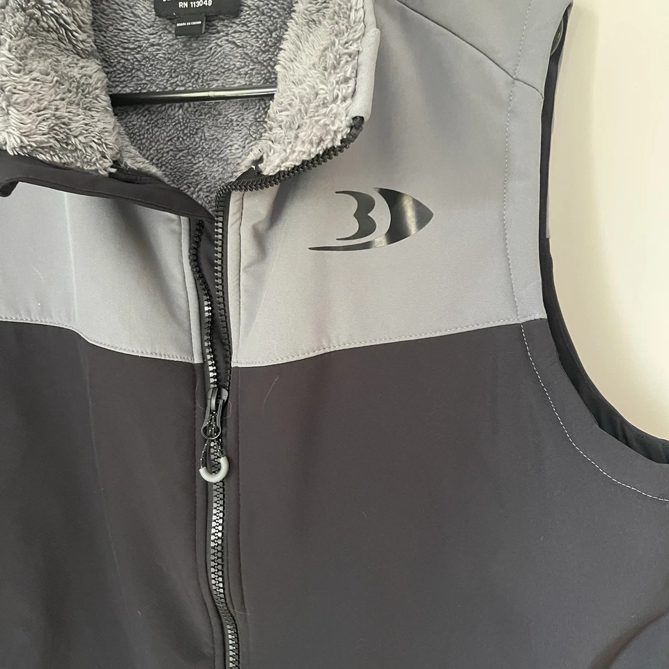 Colete Masculino Blackfish Gale Softshell MD Preto Lã para Pesca ao Ar Livre - Imagem 4 de 4