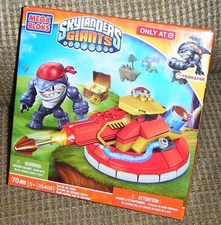 2012 TERRAFIN TURRET Mega Bloks Skylanders Giants TARGET ONLY Mint in Box 70pcs 