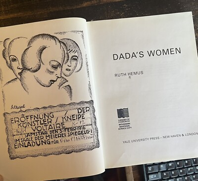Dada's Women by Ruth Hemus  Dada Duchamp Art Book