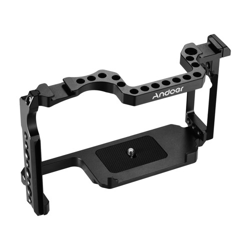 Andoer Video Cage for Canon 5DS 5DR 5D Mark /III/II Cameras Black W5U4 - Picture 4 of 5