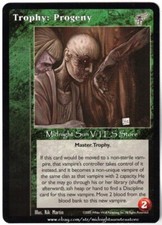 Trofeo: Progeny Kindred Most Wanted V:TES VTES Vampiro CCG