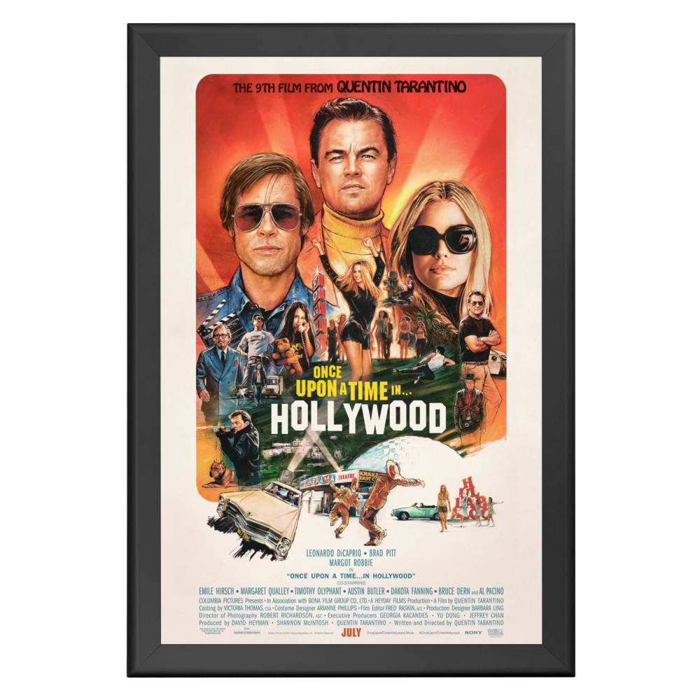 SnapeZo® Black 27x41 Movie Poster Frame - 1.7